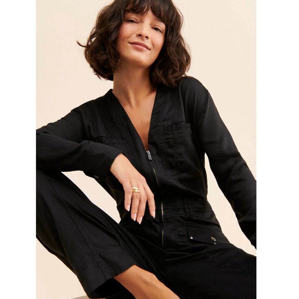 Free People Time For Me Coveralls NEW - Picture 4 of 8